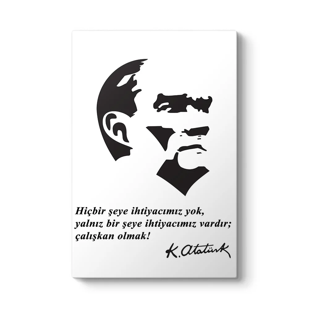 Atatürk Sözleri Tablosu